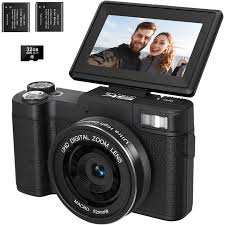 HD Flip-screen Selfie Camera 16 Million Pixel DV Camera - Image 2